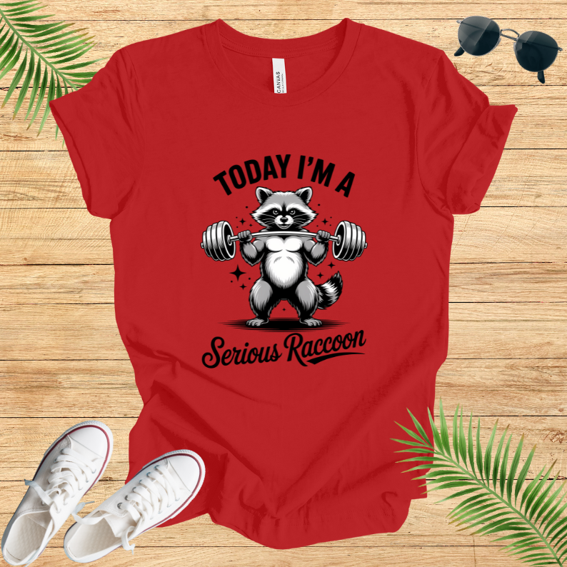 Today I'm A Serious Raccoon T-Shirt