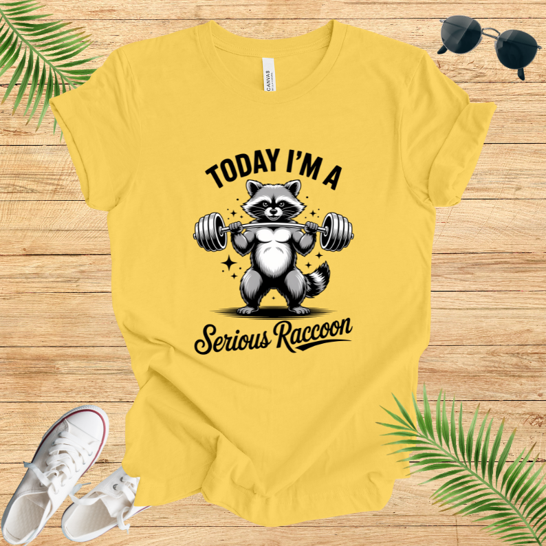 Today I'm A Serious Raccoon T-Shirt